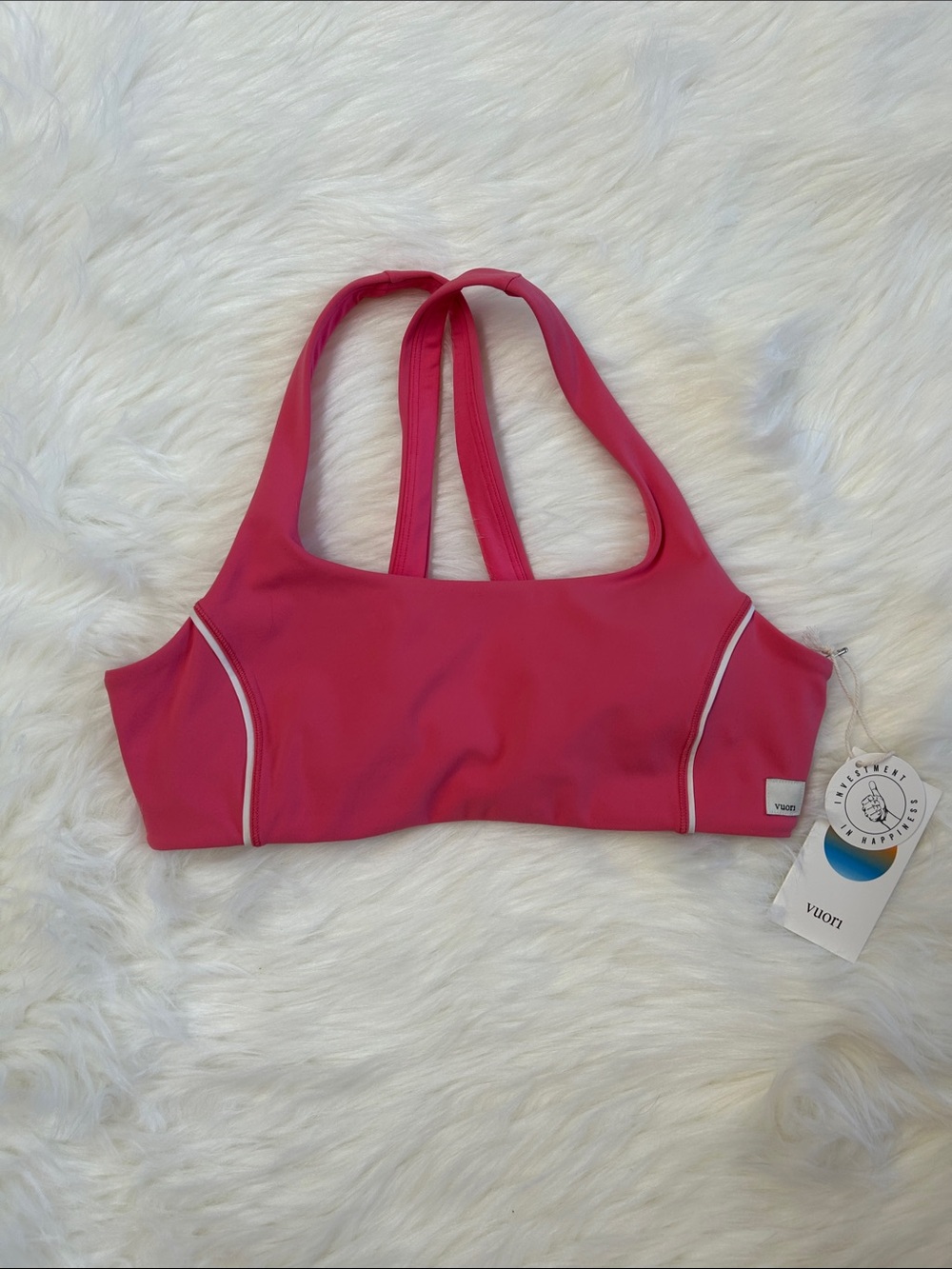 Vuori Daily Piped Bra-NWT!!